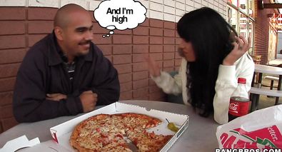 Captivating girlie Sadie West with large natural tits impaled by a big throbbing cock